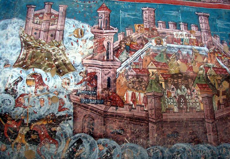 Christian Depection of the Fall of Constatinople.jpg